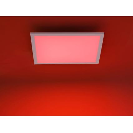 JUST LIGHT. 14681-16 - LED RGB Zatemnitveni nadgradni panel LOLA FLAT LED/28W/230V 2700-5000K + Daljinski upravljalnik