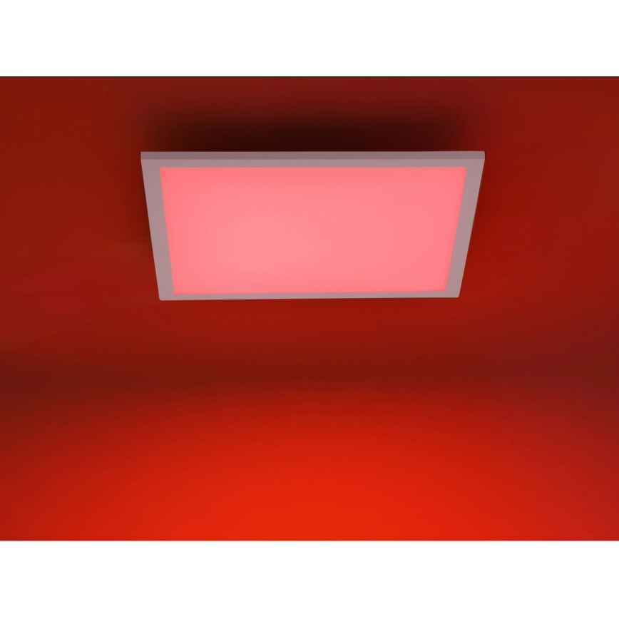JUST LIGHT. 14681-16 - LED RGB Zatemnitveni nadgradni panel LOLA FLAT LED/28W/230V 2700-5000K + Daljinski upravljalnik