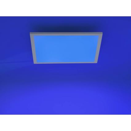 JUST LIGHT. 14681-16 - LED RGB Zatemnitveni nadgradni panel LOLA FLAT LED/28W/230V 2700-5000K + Daljinski upravljalnik