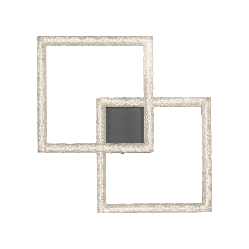 JUST LIGHT. 14732-18 - LED stropno svetilo GLITRA LED/17,5W/230V 37,6x37,6 cm črna