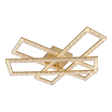 JUST LIGHT. 14733-60 - LED stropno svetilo GLITRA LED/35W/230V 57,25x72,05 cm v zlati barvi