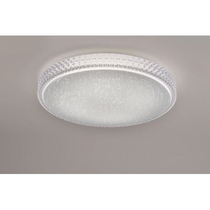 JUST LIGHT. 14745-00 - LED RGB Zatemnitvena stropna svetilka FRIDA LED/36W/230V 2700-5000K + Daljinski upravljalnik