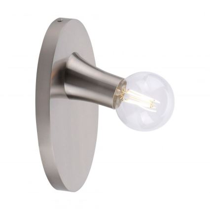 JUST LIGHT. 14777-55 - Stropna svetilka TURN ME 1xE27/60W/230V mat krom