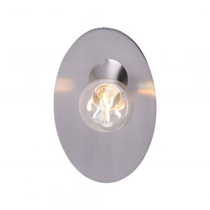 JUST LIGHT. 14777-55 - Stropna svetilka TURN ME 1xE27/60W/230V mat krom