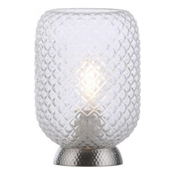 JUST LIGHT. 14906-55 - Namizna svetilka REISHI 1xE27/40W/230V mat krom