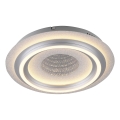 JUST LIGHT. 15089-21 - LED stropna svetilka CICHIO LED/36W/230V Ø 40 cm matni krom