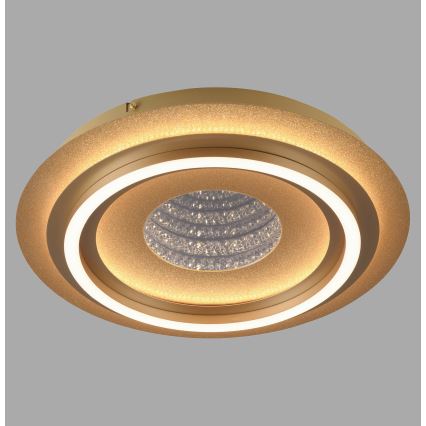 JUST LIGHT. 15089-60 - LED stropna svetilka CICHIO LED/36W/230V Ø 40 cm zlata