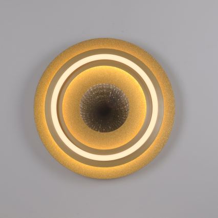 JUST LIGHT. 15089-60 - LED stropna svetilka CICHIO LED/36W/230V Ø 40 cm zlata