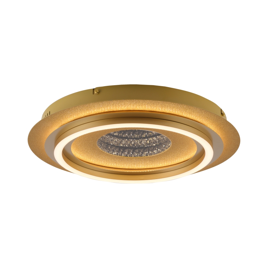 JUST LIGHT. 15089-60 - LED stropna svetilka CICHIO LED/36W/230V Ø 40 cm zlata