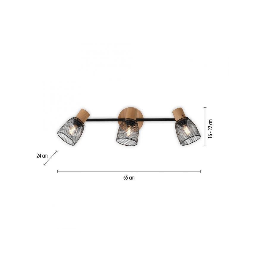 JUST LIGHT. 15193-79 - Reflektor TAMIS 3xE14/10W/230V