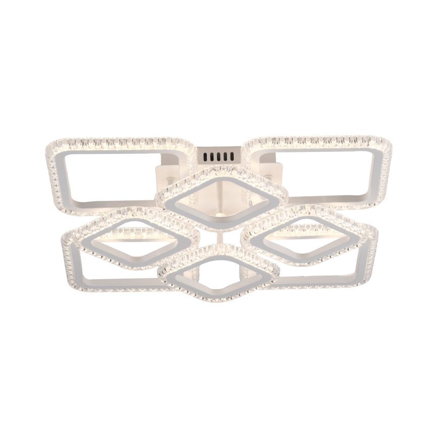 JUST LIGHT. 15269-16 - LED stropna svetilka CRYSTALLO LED/43,5W/230V 49x49 cm bela