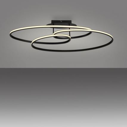 JUST LIGHT. 15321-18 - LED Stropna svetilka LUMACA LED/33W/230V črna