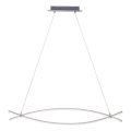 JUST LIGHT. 15382-55 - LED Lestenec na vrvici MAJA 2xLED/8,4W/230V mat krom