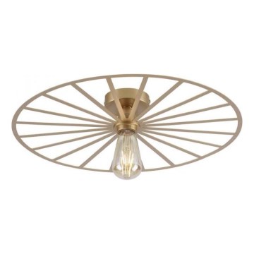 JUST LIGHT. 15636-60 - Stropna svetilka SPIKE 1xE27/40W/230V pr. 50 cm medenina