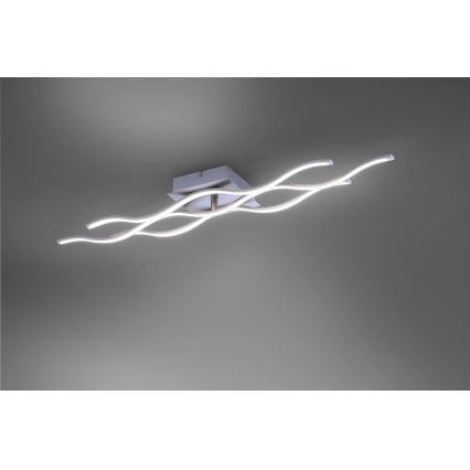 JUST LIGHT. 16266-55 - LED RGB Zatemnitvena stropna svetilka LOLA WAVE LED/30W/230V 2700-5000K + Daljinski upravljalnik