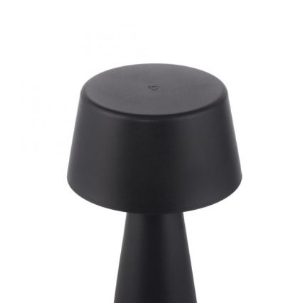 JUST LIGHT. 19260-18 - LED Zatemnitven na dotik zunanji svetilka ABERA LED/3W/3,7V 2000 mAh USB IP54 črna