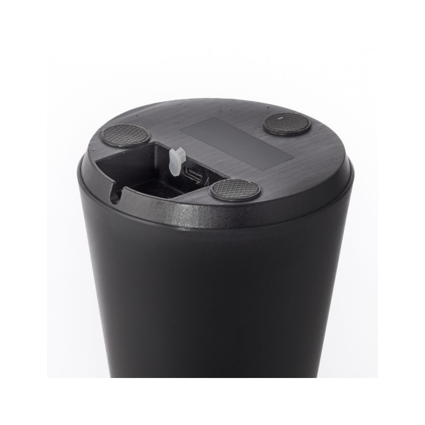 JUST LIGHT. 19260-18 - LED Zatemnitven na dotik zunanji svetilka ABERA LED/3W/3,7V 2000 mAh USB IP54 črna