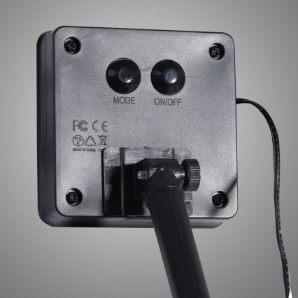 JUST LIGHT. 19971-18 - LED RGB sončni trak TEANIA LED/3,7V 5 m 1200 mAh IP44 črna