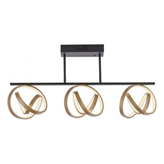 JUST LIGHT. 6245-18 - LED Zatemnitveni lestenec LOOP 3xLED/11W/230V 2700-5000K + Daljinski upravljalnik