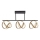 JUST LIGHT. 6245-18 - LED Zatemnitveni lestenec LOOP 3xLED/11W/230V 2700-5000K + Daljinski upravljalnik