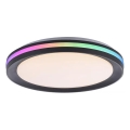 JUST LIGHT. 7509018 - LED RGBW zatemnljivo stropno svetilo GANGES LED/24W/230V 2700-5000K + daljinski upravljalnik