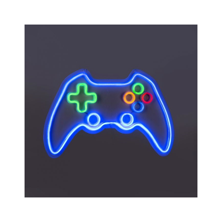 JUST LIGHT. 85022-70 - LED neonska stenska dekoracija NEON LED/6,5W/5V za gamerje