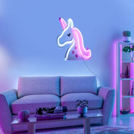 JUST LIGHT. 85025-70 - LED Neonska stenska dekoracija NEON LED/6,5W/5V samorog