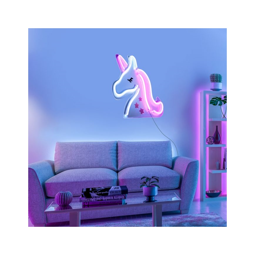 JUST LIGHT. 85025-70 - LED Neonska stenska dekoracija NEON LED/6,5W/5V samorog