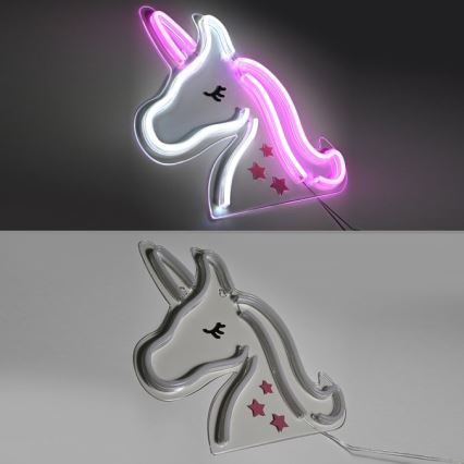 JUST LIGHT. 85025-70 - LED Neonska stenska dekoracija NEON LED/6,5W/5V samorog
