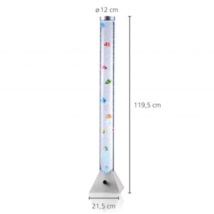JUST LIGHT. 85106-55 - LED RGB Okrasna talna svetilka AVA 12xLED/0,06W/230V