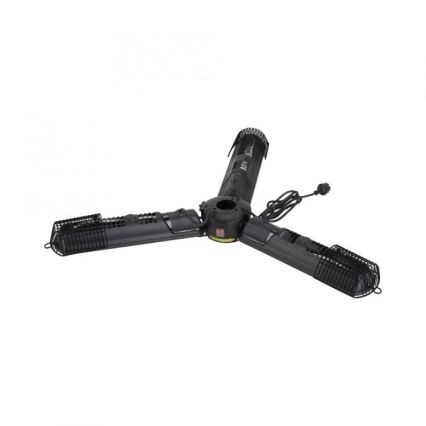 JUST LIGHT. 99513-18 - Zunanji grelec GLOW 3x650W/1300W/2000W/230V IP34