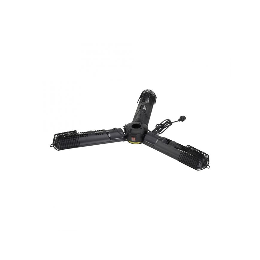 JUST LIGHT. 99513-18 - Zunanji grelec GLOW 3x650W/1300W/2000W/230V IP34