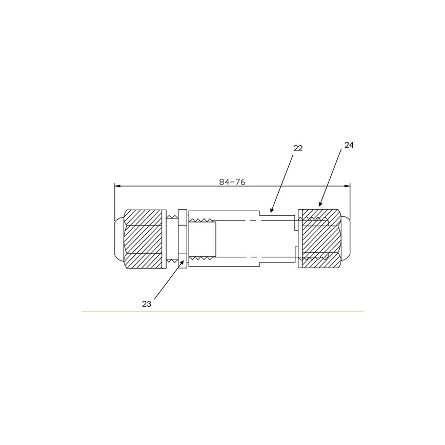 Kabelska sklopka 450V AC/10A IP68