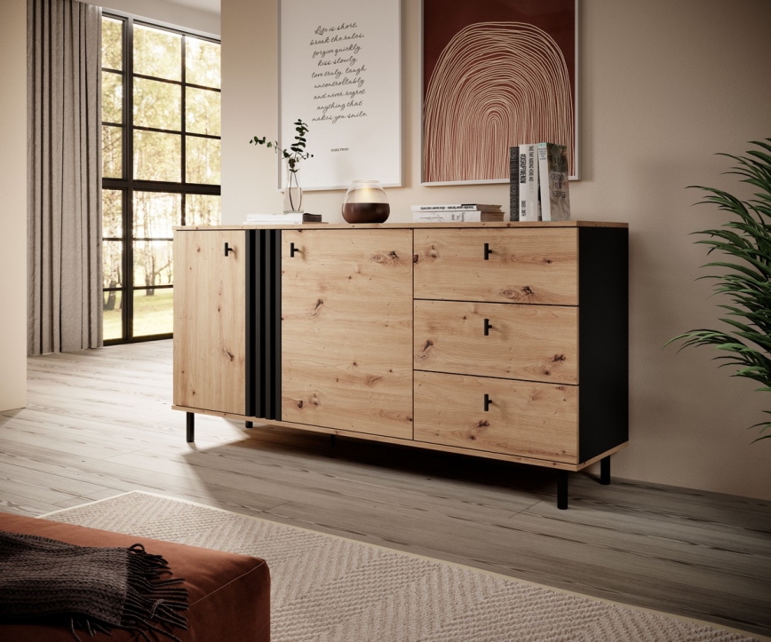 Kabinet BADIA hrast/antracit