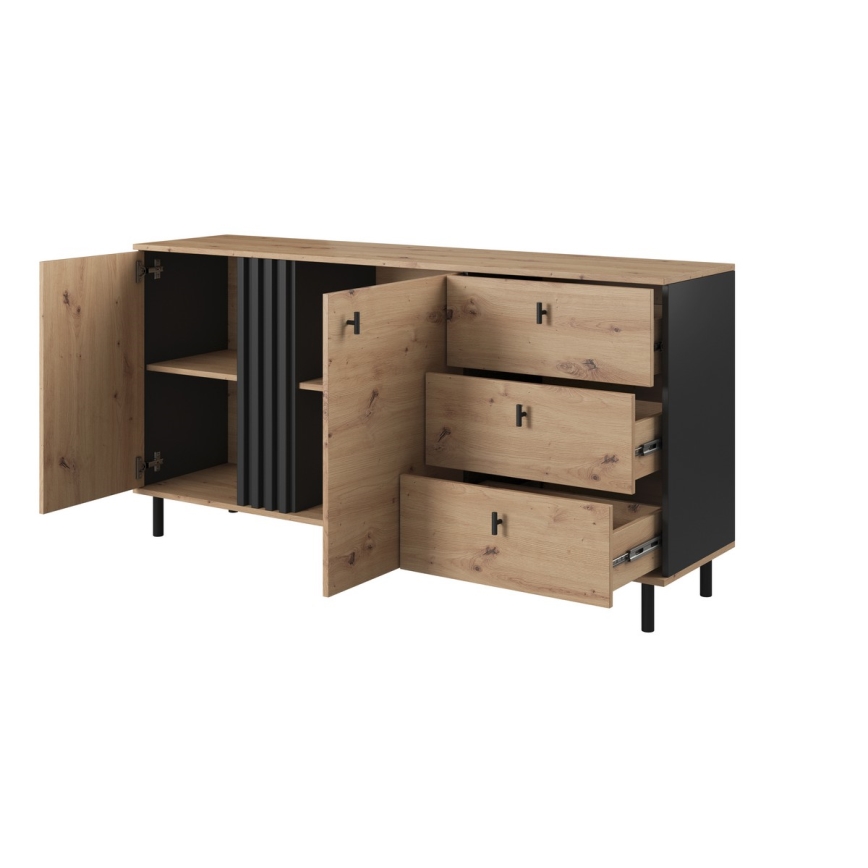 Kabinet BADIA hrast/antracit