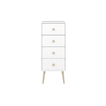Kabinet GAIA 102,4x41,4 cm bela/hrast