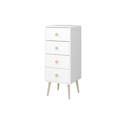 Kabinet GAIA 102,4x41,4 cm bela/hrast