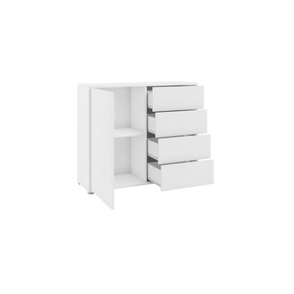 Kabinet GESITA 93x41 cm bela