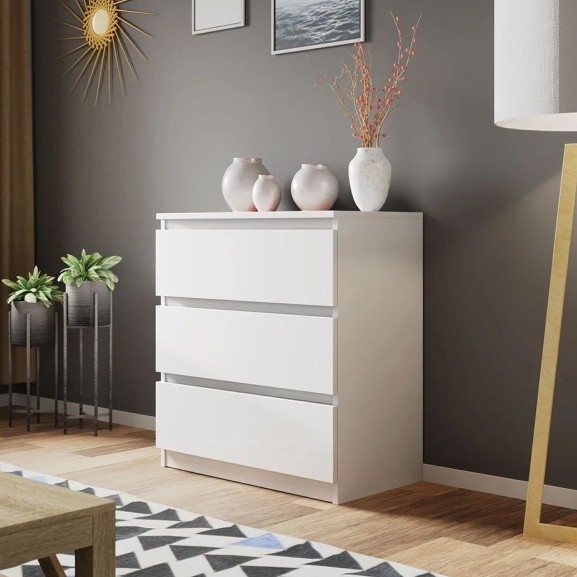Kabinet MALWA 77x70 cm bela