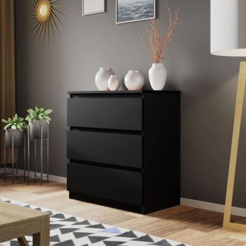 Kabinet MALWA 77x70 cm črna