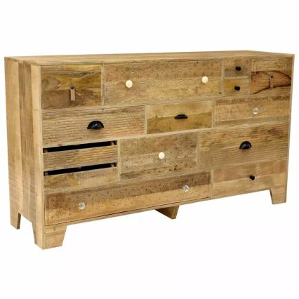 Kabinet MANU 90x160 cm masiven les/mangovec