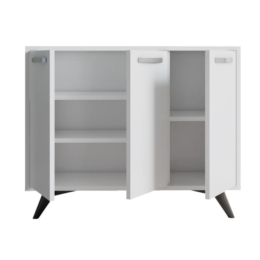 Kabinet PIFFA 100x82 cm bela