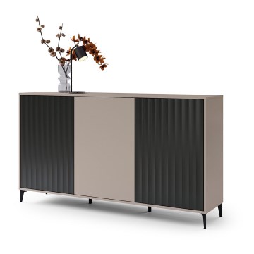 Kabinet RONJA taupe/črna