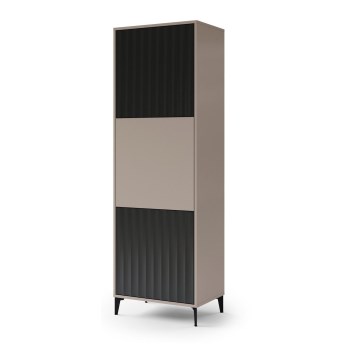 Kabinet RONJA taupe/črna
