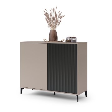 Kabinet RONJA taupe/črna
