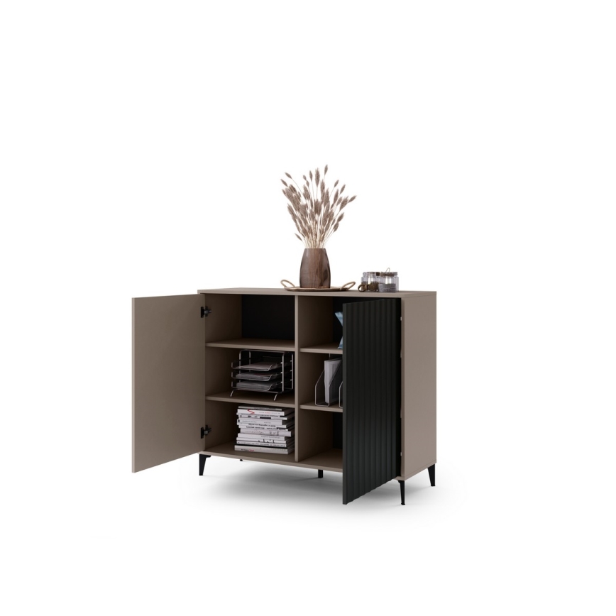 Kabinet RONJA taupe/črna
