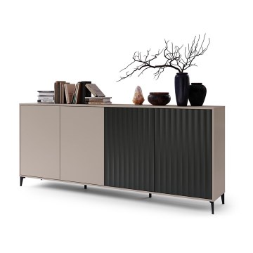 Kabinet RONJA taupe/črna