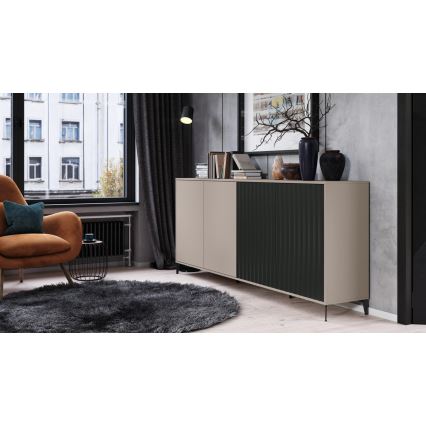 Kabinet RONJA taupe/črna
