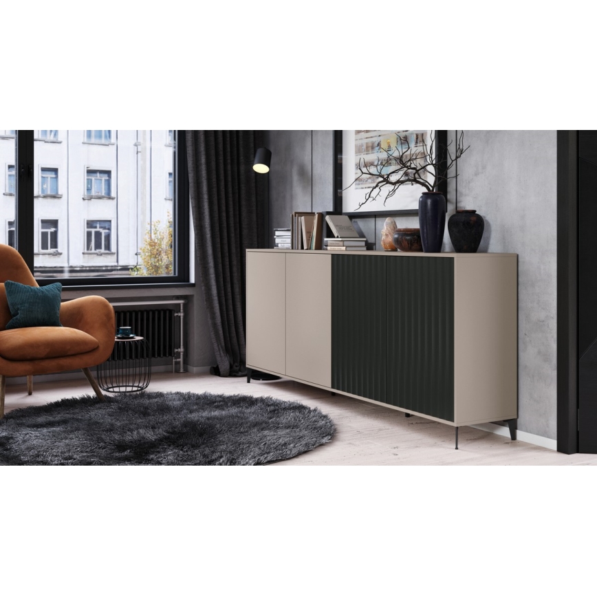 Kabinet RONJA taupe/črna