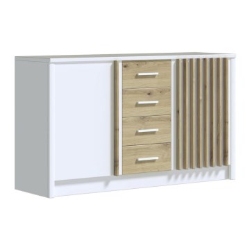 Kabinet TAYLER bela/hrast craft